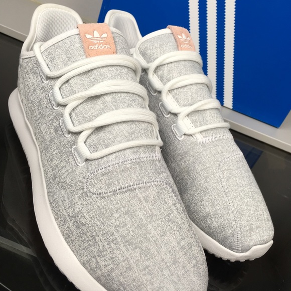 Adidas White Grey White Tubular Shadow W - Picture 3 of 5